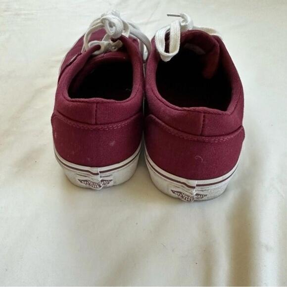 Vans Authentic low top Maroon shoes - Picture 3 of 4